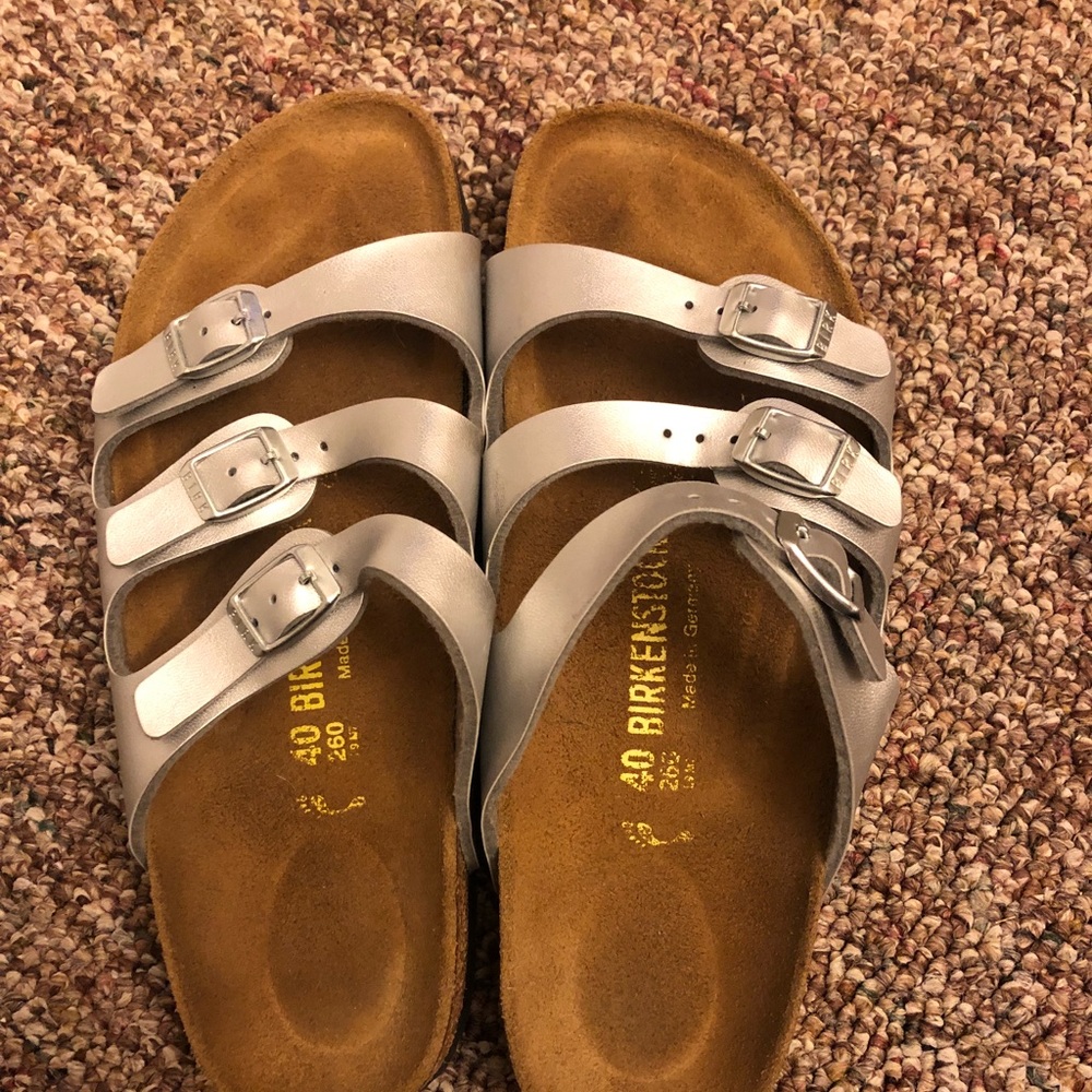 BRAND NEW FLORIDA SILVER SIZE 40 BIRK SIZE